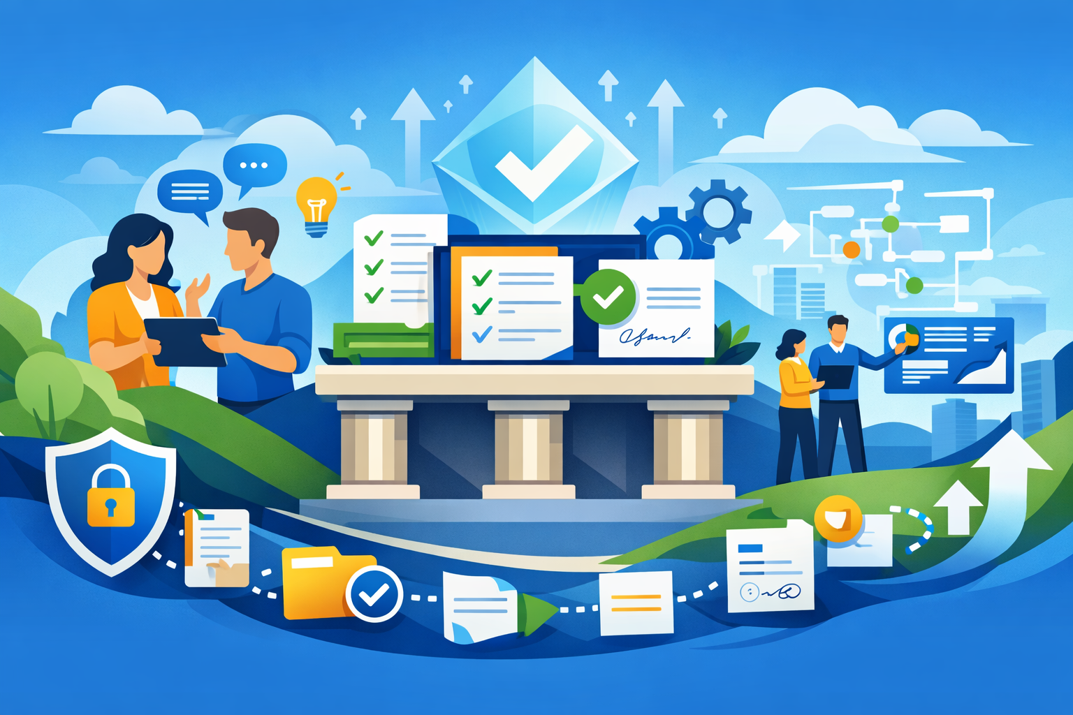 Approval Records: Clear Documentation of Key Sign-offs