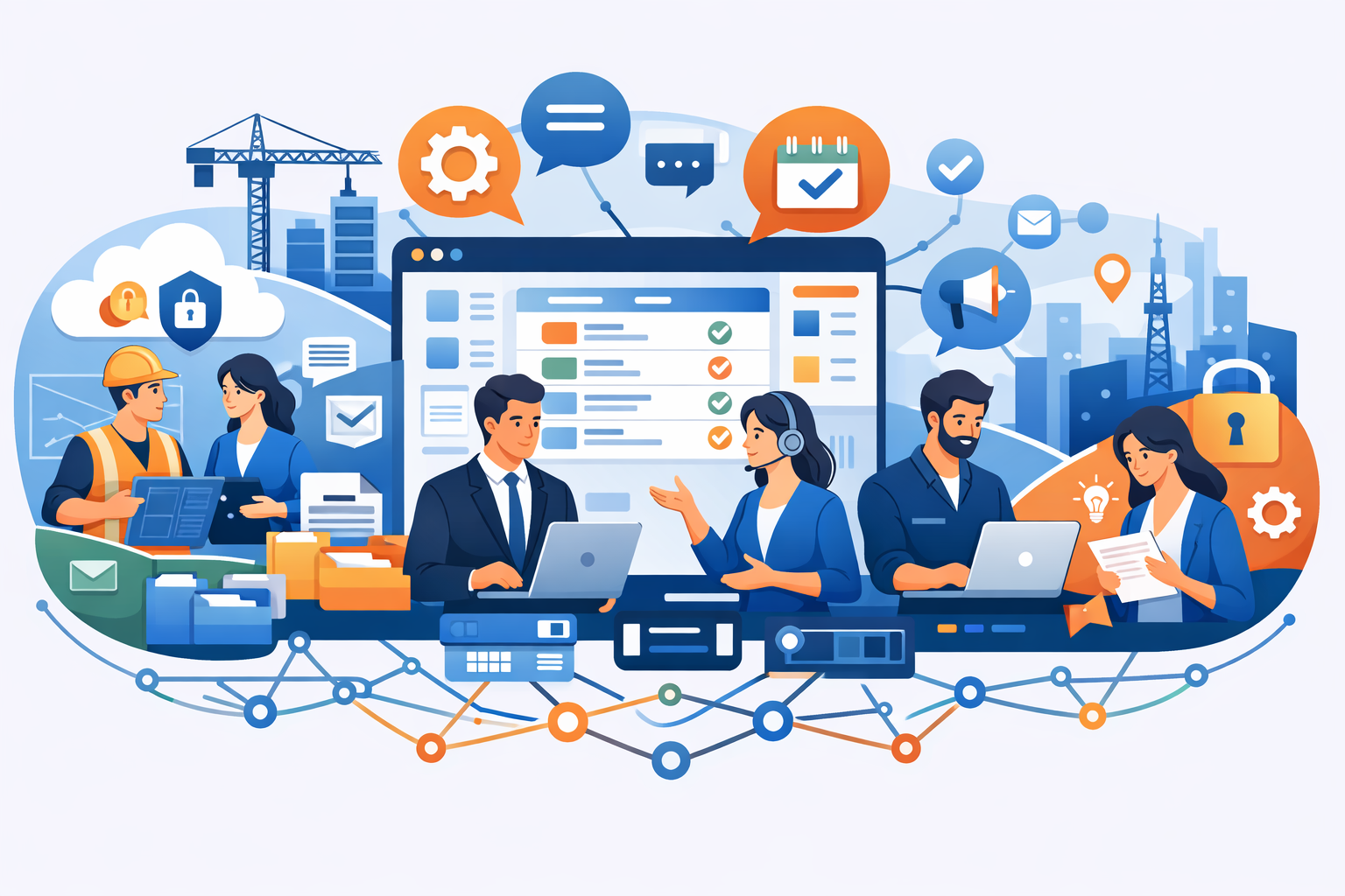 Client & Contractor Collaboration Pages